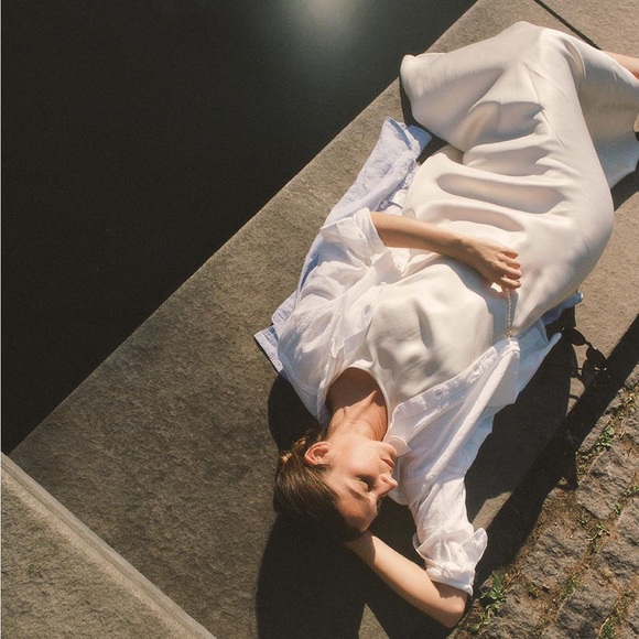 J.Crew Collection limited-edition Carolyn slip dress in luster crepe - Picture 8 of 12